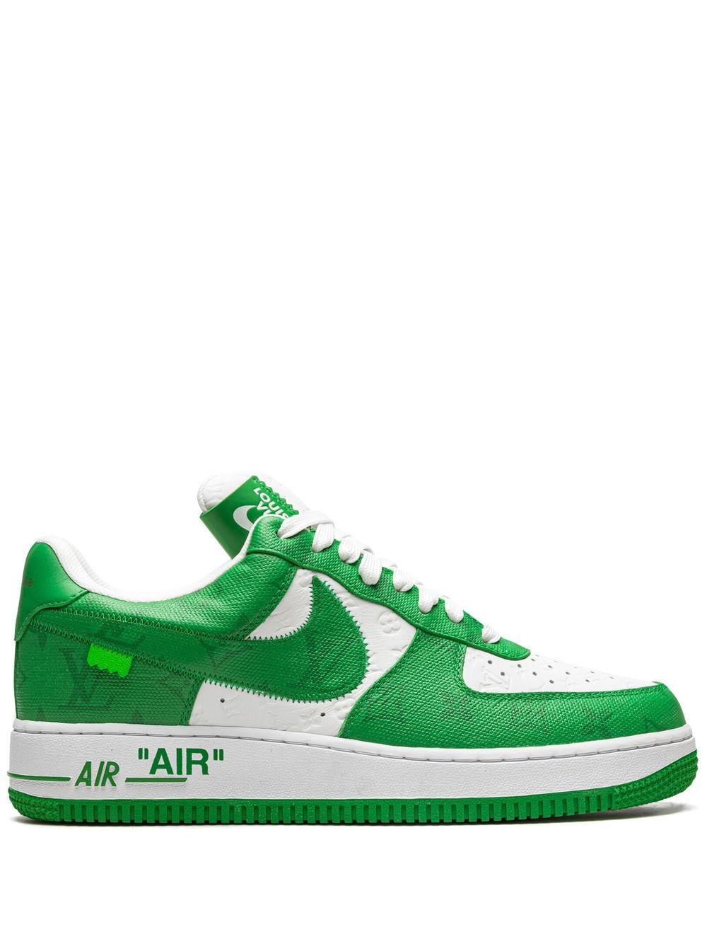 Louis Vuitton Air Force 1 Low "Virgil Abloh - White/Green" sneakers