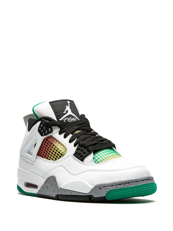 Air Jordan 4 Retro "Rasta - Lucid Green" sneakers