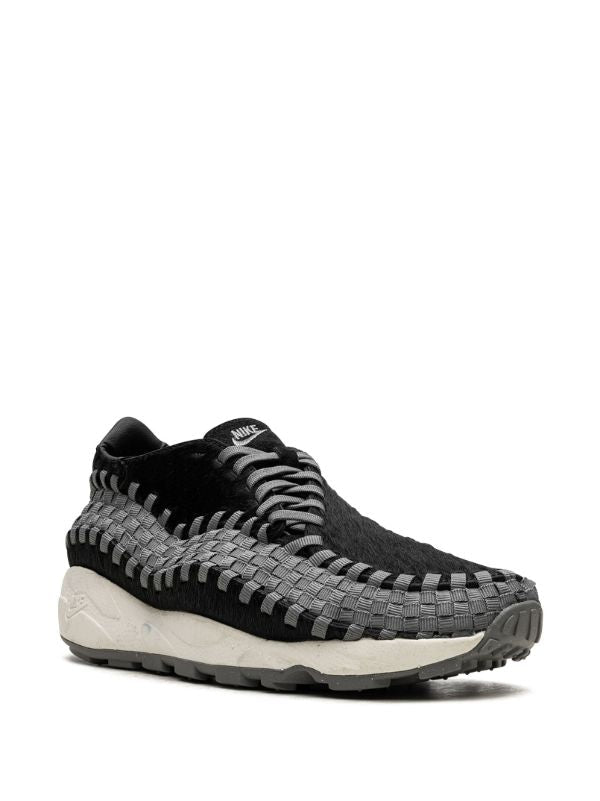 Air Footscape Woven "Black Smoke/Grey" sneakers